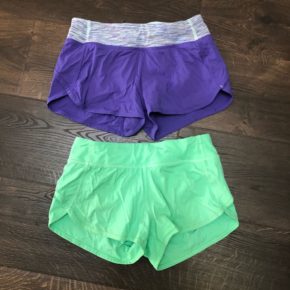 Ivivva (Lululemon for kids) shorts, 2 pair size 12 girls
